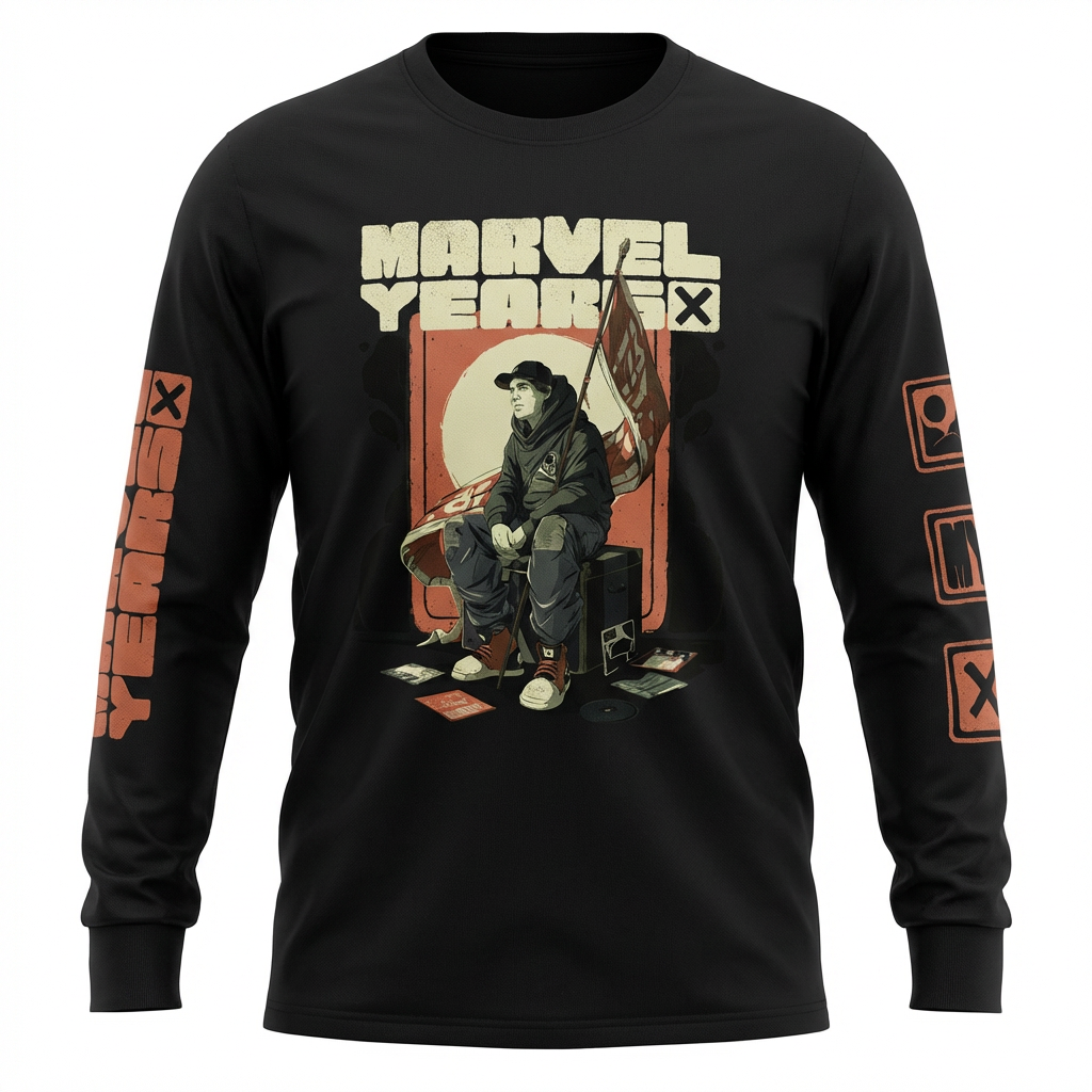 2026 Marvel Years x Mike Fudge Long Sleeve T-Shirt
