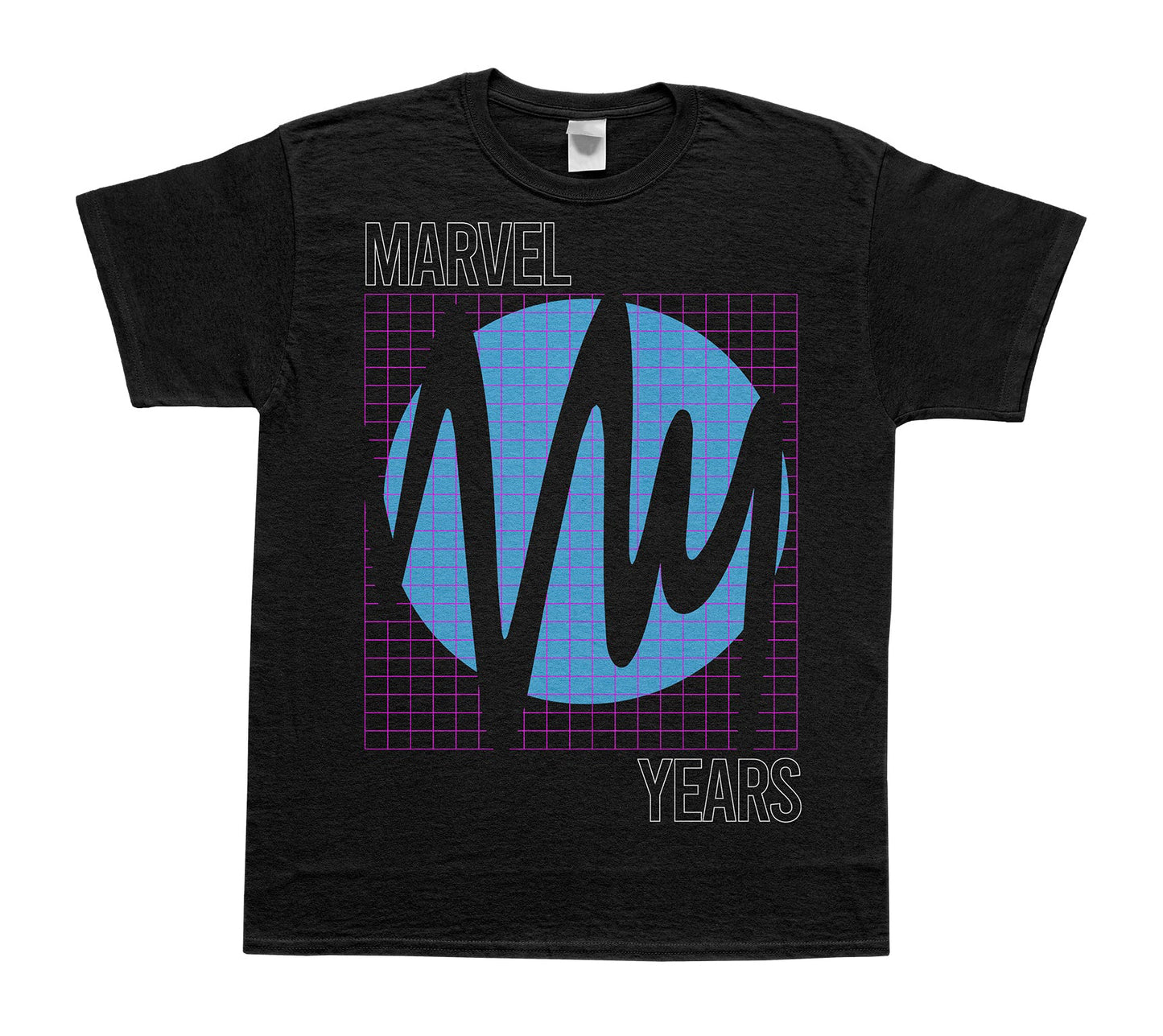 Marvel Years x Wobble Factory Grid & Sphere Short Sleeve Tee
