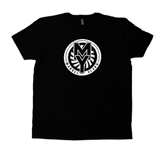 Marvel Years Circle Logo T-Shirt (Black)
